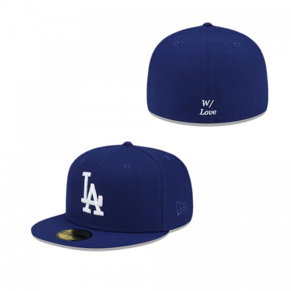 Bricks & Wood Los Angeles Dodgers Blue 59FIFTY Fitted Hat