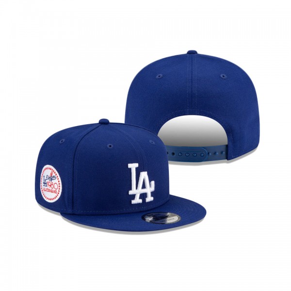 Dodgers 1980 All-Star Game Patch Up 9FIFTY Snapback Cap Royal