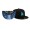 Men's Dodgers Summer Pop 5950 Black Fitted Hat