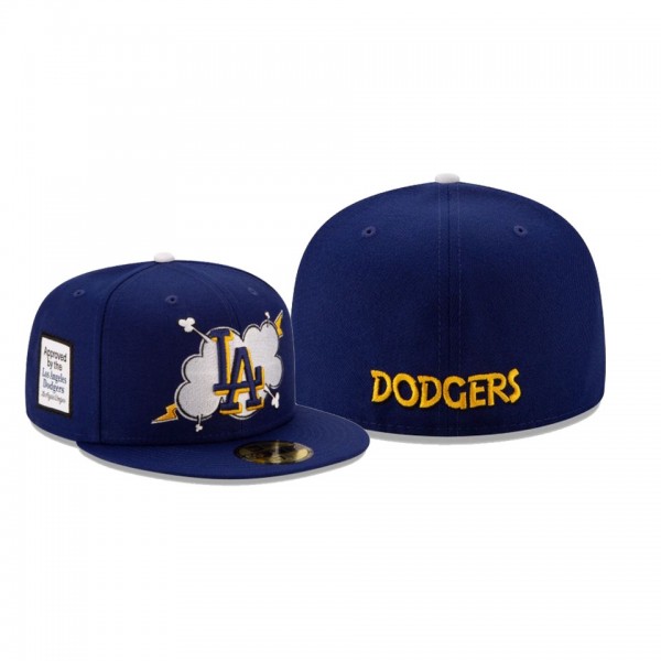 Men's Los Angeles Dodgers Cloud Blue 59FIFTY Fitted Hat