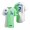 Los Angeles Dodgers Bryan Cranston Authentic White Green 2022 Celebrity Softball Game Jersey