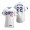 Los Angeles Dodgers Clayton Kershaw Authentic White Dodger Stadium 60th Anniversary Jersey
