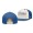 Los Angeles Dodgers True Classic Cream Royal Gradient Snapback Hat