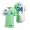 Los Angeles Dodgers David Ortiz Authentic White Green 2022 Celebrity Softball Game Jersey