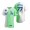 Los Angeles Dodgers Jerry Lorenzo Authentic White Green 2022 Celebrity Softball Game Jersey