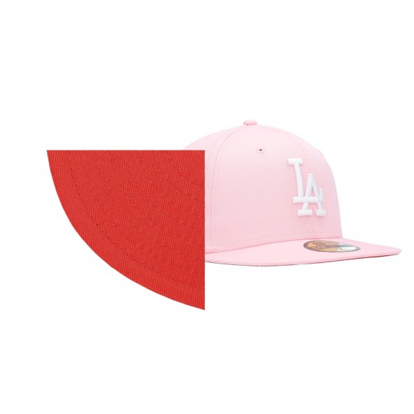 Los Angeles Dodgers 2020 World Series Pink Red Undervisor 59FIFTY Hat