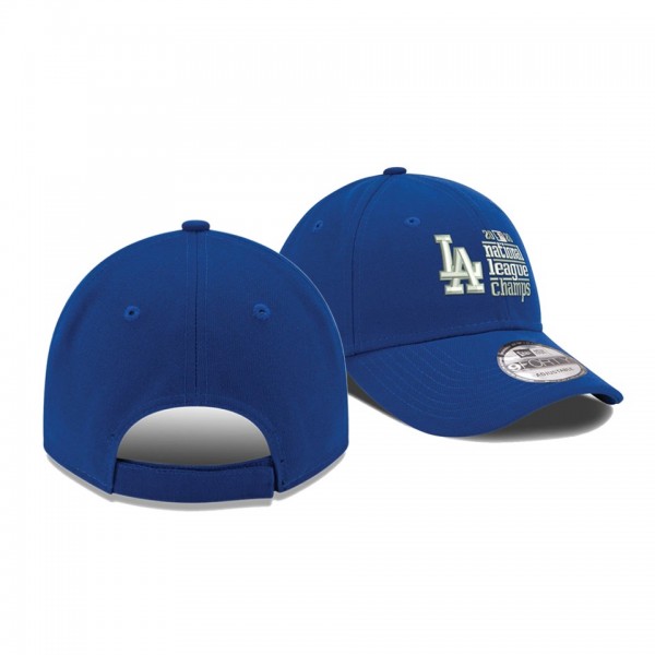 Men's Los Angeles Dodgers 2020 National League Champions Royal 9FORTY Adjustable Hat