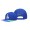 Los Angeles Dodgers Dip-Dye Visor Royal Snapback Pro Standard Hat