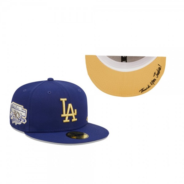 Los Angeles Dodgers Royal Thank You Jackie 2.0 59FIFTY Fitted Hat
