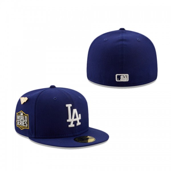 Los Angeles Dodgers 2020 Logo History 59FIFTY Fitted Hat