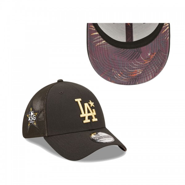 Los Angeles Dodgers Black 2022 MLB All-Star Game 39THIRTY Flex Hat