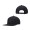 Men's Los Angeles Dodgers Pro Standard Black Triple Black Wool Snapback Hat