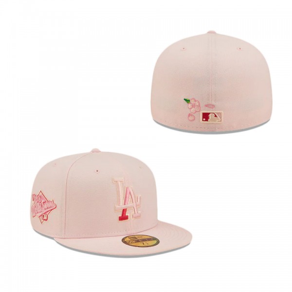 Los Angeles Dodgers Blossoms Fitted Hat