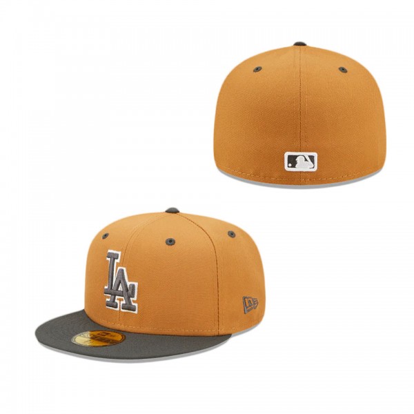 Los Angeles Dodgers Color Pack Tan 59FIFTY Fitted Hat