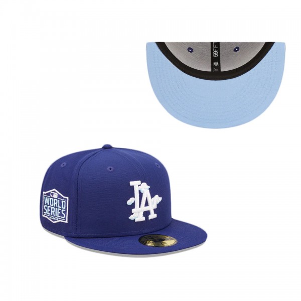 Los Angeles Dodgers Comic Cloud 59FIFTY Fitted Hat