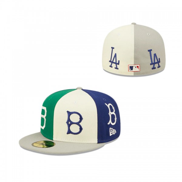 Los Angeles Dodgers Logo Pinwheel 59FIFTY Fitted Hat