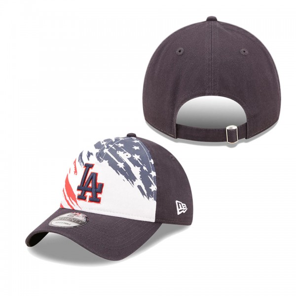 Los Angeles Dodgers Navy 2022 4th Of July Stars Stripes 9TWENTY Adjustable Hat