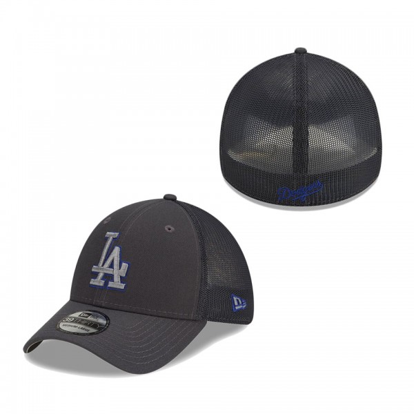 Los Angeles Dodgers New Era 2022 Batting Practice 39THIRTY Flex Hat Graphite