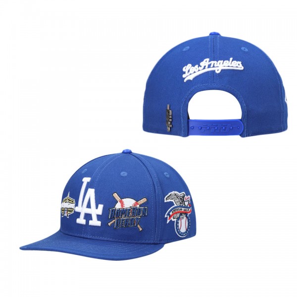 Los Angeles Dodgers Pro Standard Royal All-Star Multi Hit Wool Snapback Hat