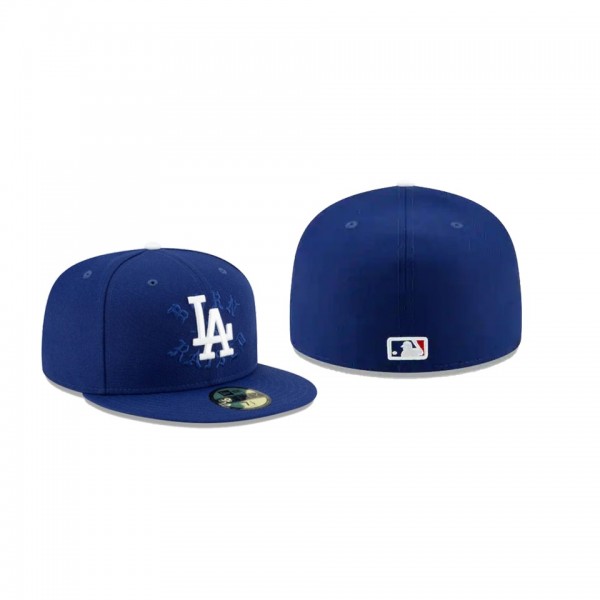 Men's Los Angeles Dodgers Born Raised Royal Shadow 59Fifty Fitted Hat