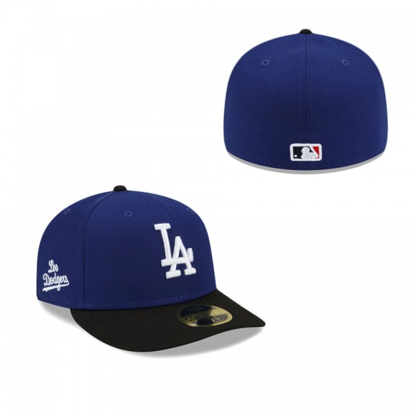 Los Angeles Dodgers Royal 2022 City Connect Low Profile 59FIFTY Fitted Hat