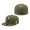 Los Angeles Dodgers New Era Splatter 59FIFTY Fitted Hat Olive