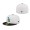 Men's Los Angeles Dodgers New Era White Black Spring Color Pack Two-Tone 59FIFTY Fitted Hat