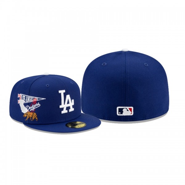 Men's Los Angeles Dodgers City Patch Blue 59FIFTY Fitted Hat