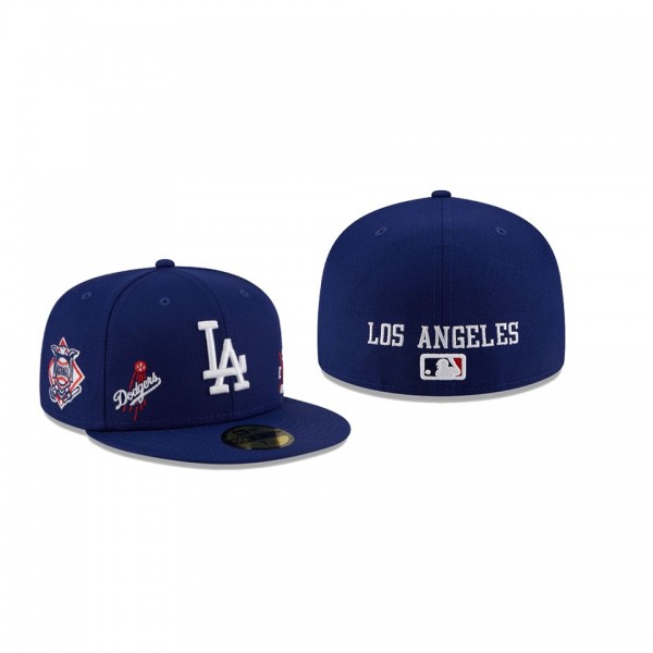 Men's Los Angeles Dodgers Multi Blue 59FIFTY Fitted Hat