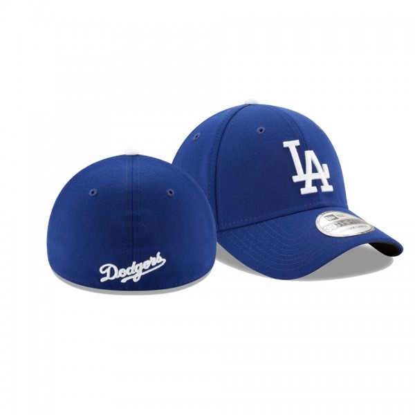 Men's Dodgers 2019 Postseason Royal 39THIRTY Flex Hat