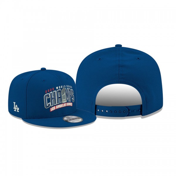 Men's Los Angeles Dodgers 2020 World Series Champion Royal Arch 9FIFTY Snapback Adjustable Hat