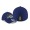 Men's Los Angeles Dodgers 2020 World Series Champions Royal Locker Room Replica 39THIRTY Flex Hat