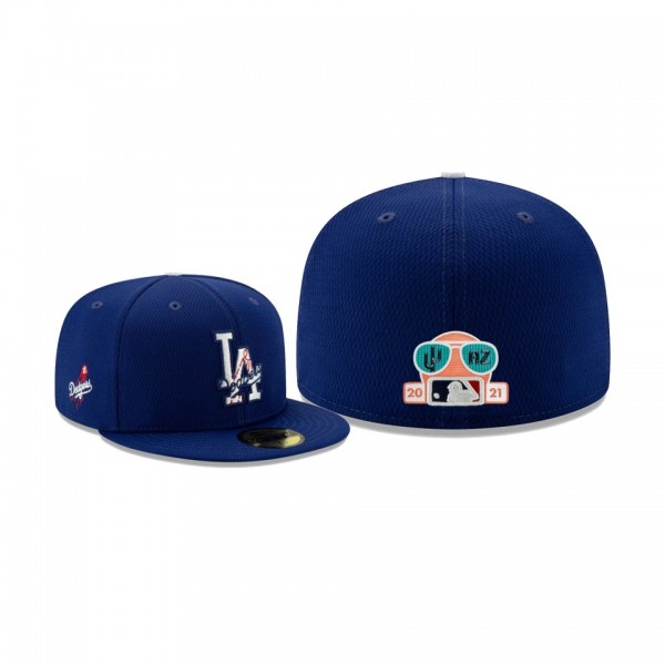 Men's Los Angeles Dodgers 2021 Spring Training Royal 59FIFTY Fitted Hat