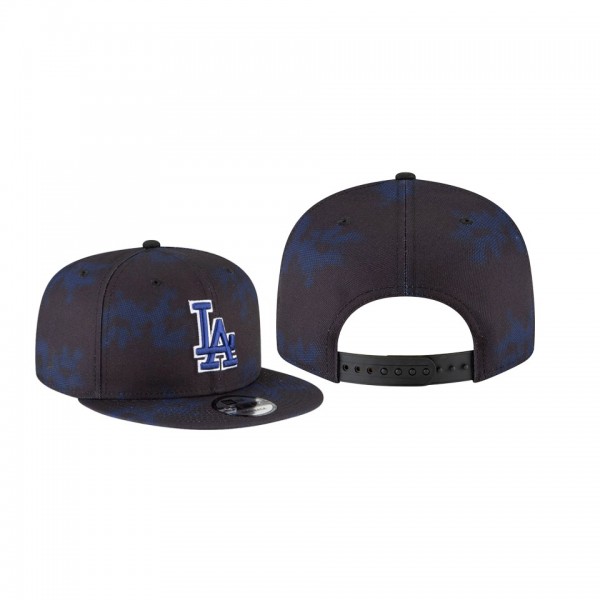 Men's Los Angeles Dodgers Team Fleck Black 9FIFTY Snapback Hat