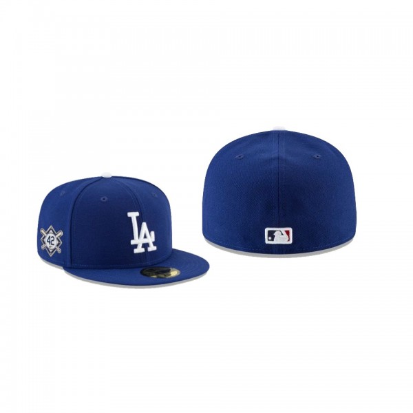 Men's Los Angeles Dodgers Jackie Robinson Day Blue 59FIFTY Fitted Hat