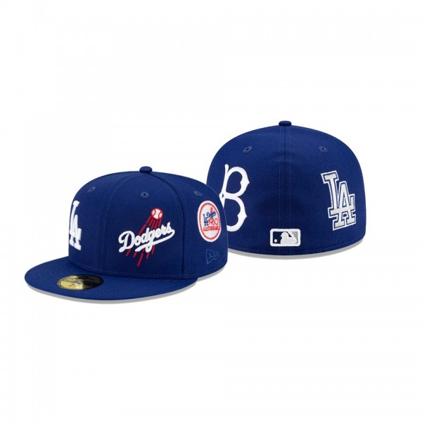 Men's Los Angeles Dodgers Team Pride Blue 59FIFTY Fitted Hat