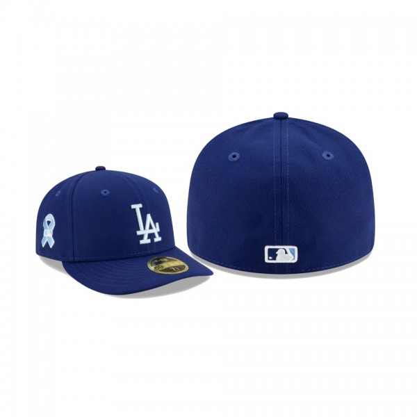 Men's Los Angeles Dodgers 2021 Father's Day Royal On-Field Low Profile 59FIFTY Fitted Hat
