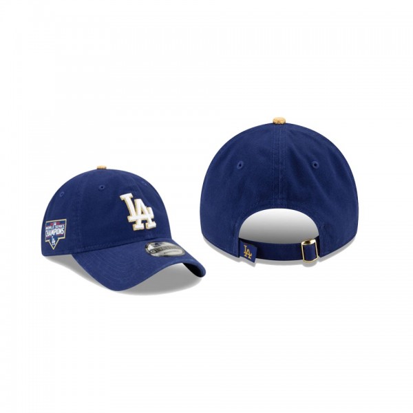 Men's Los Angeles Dodgers 2021 Gold Program Royal 9TWENTY Adjustable Hat