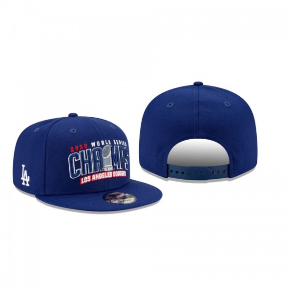 Men's Los Angeles Dodgers World Series Champions Royal 9FIFTY Snapback Hat