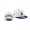 Men's Los Angeles Dodgers Pinstripe White 9FIFTY Snapback Hat