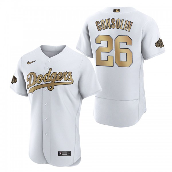 Tony Gonsolin Dodgers 2022 MLB All-Star Game Authentic White Jersey