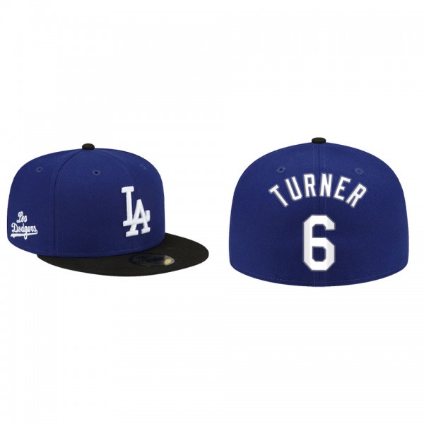 Trea Turner Los Angeles Dodgers Royal 2022 City Connect 59FIFTY Team Fitted Hat