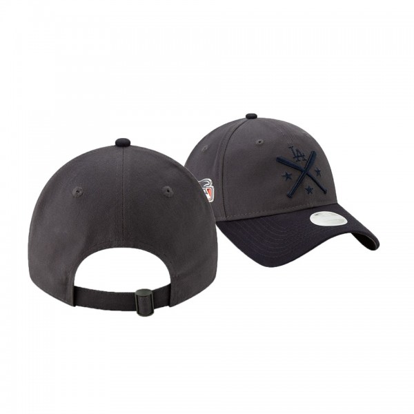 Women's Dodgers 2019 MLB All-Star Workout Graphite Navy 9TWENTY Adjustable New Era Hat