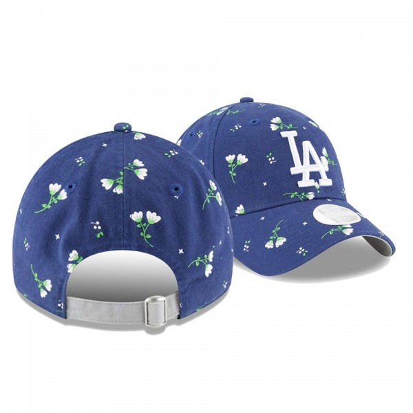 Women's Dodgers Blossom Royal 9TWENTY Adjustable New Era Hat
