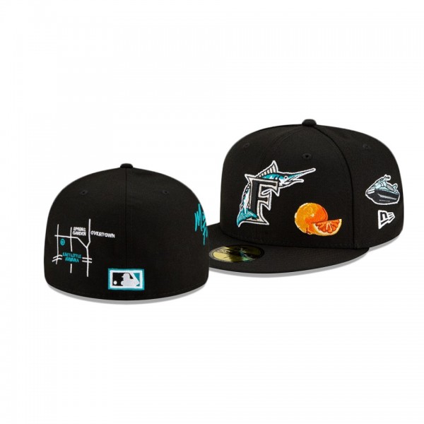 Florida Marlins City Transit 59FIFTY Fitted Hat