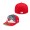 Miami Marlins Red 2022 4th Of July Stars Stripes Low Profile 59FIFTY Fitted Hat