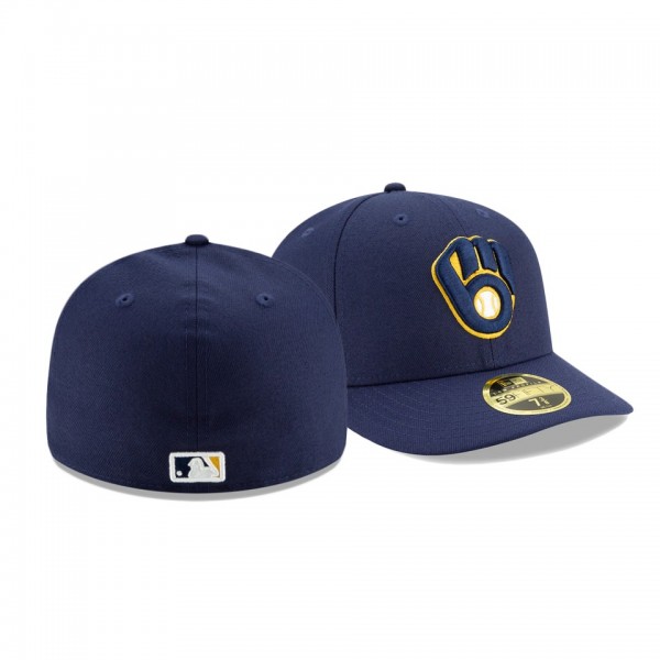 Milwaukee Brewers 2021 MLB All-Star Game Navy Workout Sidepatch Low Profile 59FIFTY Hat