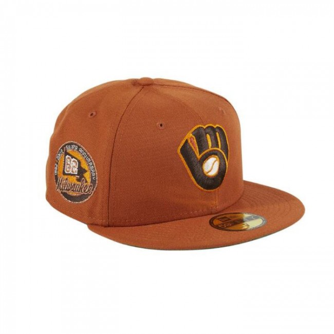 New Era Milwaukee Brewers Campfire 25th Anniversary 59FIFTY Fitted Hat