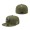Milwaukee Brewers Splatter 59FIFTY Fitted Hat Olive