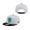 Milwaukee Brewers New Era Spring Two-Tone 9FIFTY Snapback Hat White Black